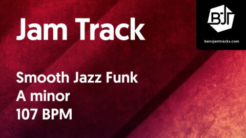 Product image for Smooth Jazz Funk Jam Track in A minor “That Friday Feeling”