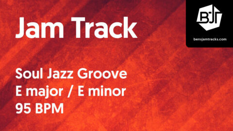 Product image for Soul Jazz Groove Jam Track in E major / E minor “Point of View”