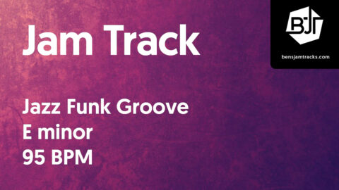 Product image for Jazz Funk Groove Jam Track in E minor “Wurlibird”