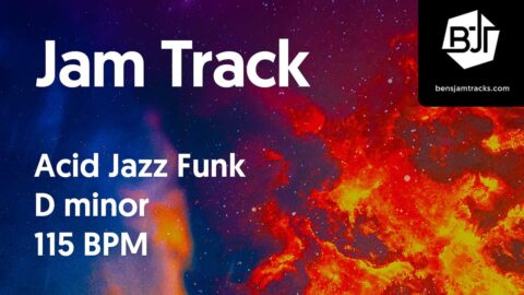 Product image for Acid Jazz Funk Jam Track in D minor “Prismic”