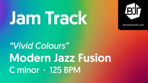 Product image for Modern Jazz Fusion in C minor “Vivid Colours”