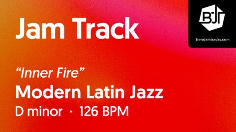 Product image for Modern Latin Jazz in D minor “Inner Fire”