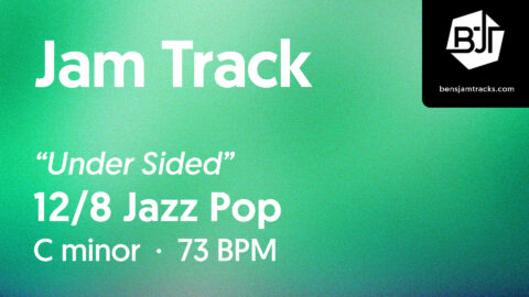 Product image for 12/8 Jazz Pop in C minor “Under Sided”