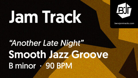 Product image for Smooth Jazz Groove in B minor “Another Long Night”