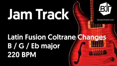 Product image for Latin Fusion Coltrane Changes in B/G/Eb major “Colossus”