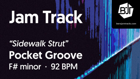 Product image for Pocket Groove in F# minor “Sidewalk Strut”