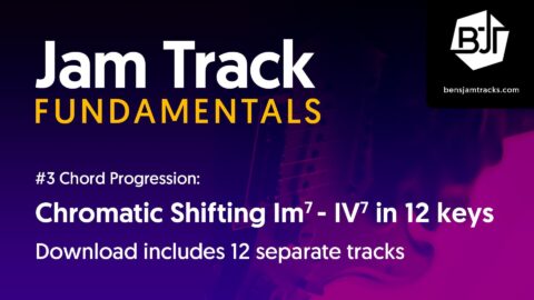 Product image for Chromatic Shifting Im7 – IV7 in 12 keys